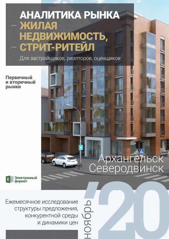Аналитика рынка недвижимости по состоянию на 30.11.2020 г.