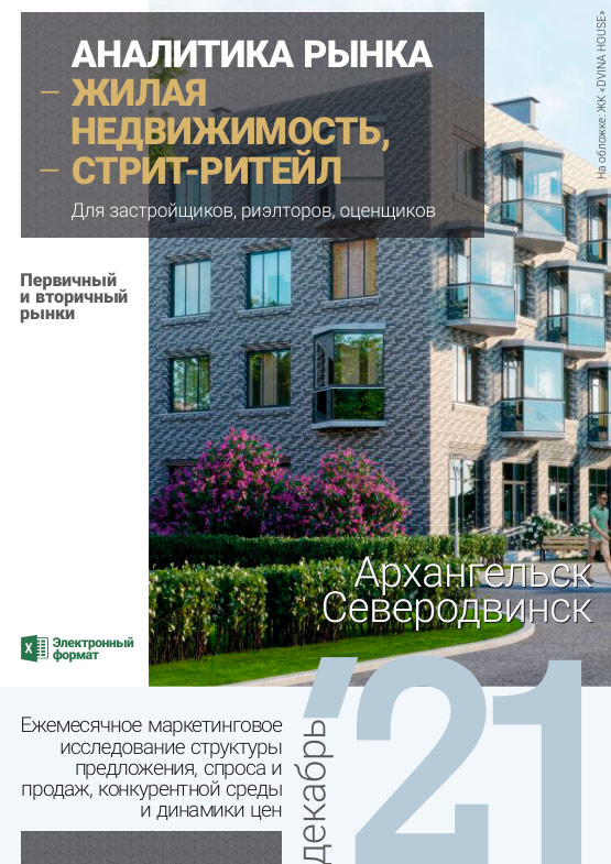 Аналитика рынка недвижимости по состоянию на 31.12.2021 г.