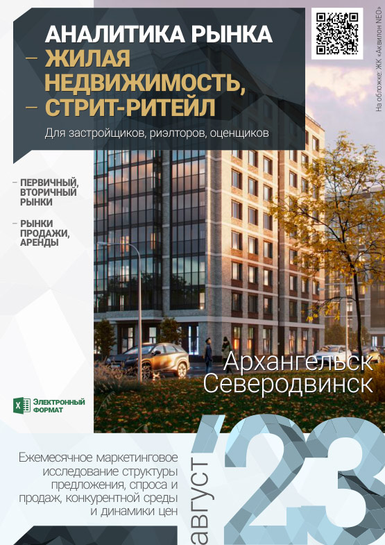 Аналитика рынка недвижимости по состоянию на 31.08.2023 г.