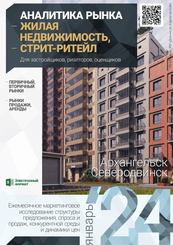 Аналитика рынка недвижимости по состоянию на 31.01.2024 г.